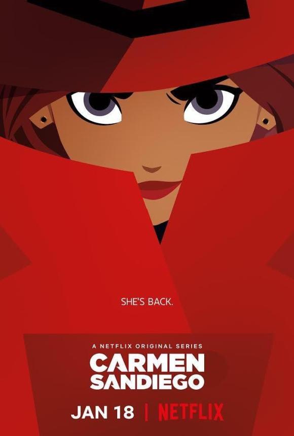 انیمیشن سریالی  Carmen Sandiego