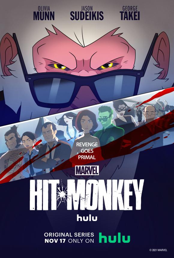 انیمیشن سریالی  Hit-Monkey